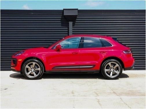 Carmine Red 2025 Porsche Macan