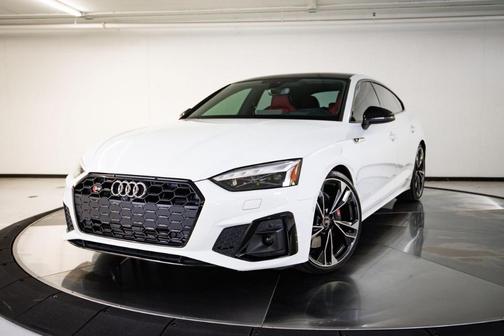 Glacier White Metallic 2022 Audi S5 3.0T Prestige