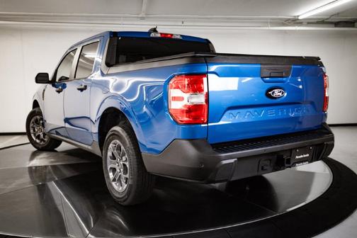Blue 2025 Ford Maverick XLT