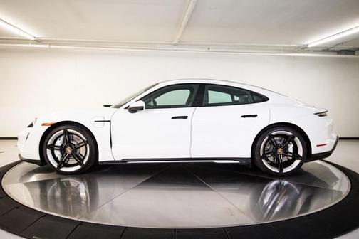 White 2023 Porsche Taycan 4S