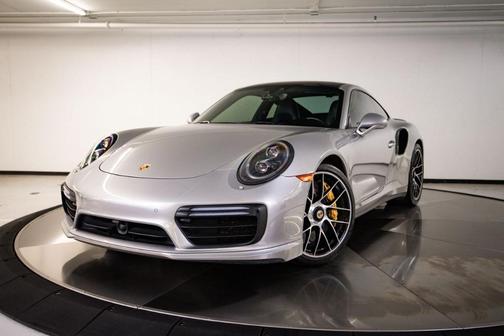 GT Silver Metallic 2017 Porsche 911 Turbo S