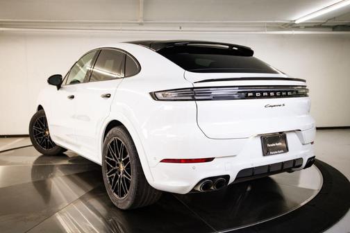 Carrara White Metallic 2024 Porsche Cayenne S Coupe AWD