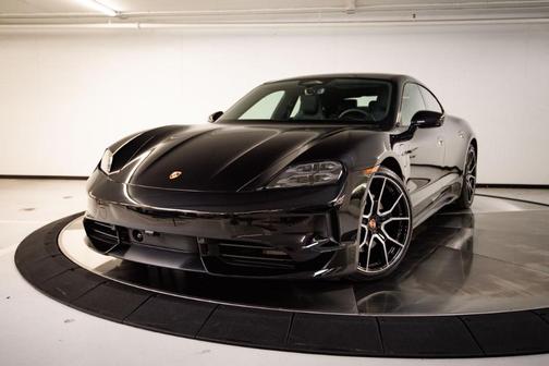 Jet Black 2026 Porsche Taycan 4