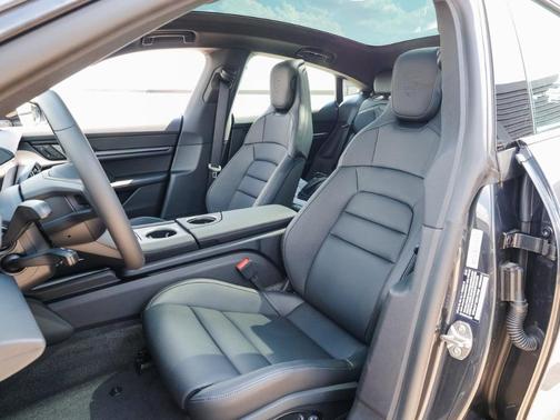 Gray 2025 Porsche Taycan 4