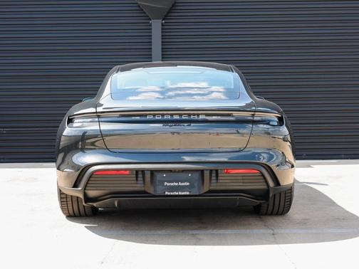 Gray 2025 Porsche Taycan 4