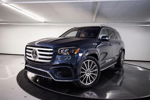 Blue 2024 Mercedes-Benz GLS 580 Base 4MATIC
