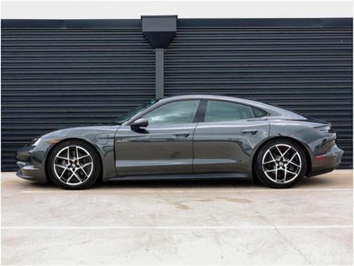 Gray 2025 Porsche Taycan Base
