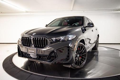 Black Sapphire Metallic 2025 BMW X6 xDrive40i