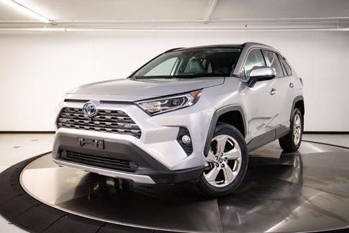 Silver Sky Metallic 2021 Toyota RAV4 Hybrid Limited
