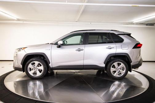 Silver Sky Metallic 2021 Toyota RAV4 Hybrid Limited