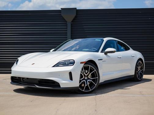 White 2026 Porsche Taycan 4