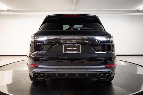 Black 2023 Porsche Cayenne Platinum Edition