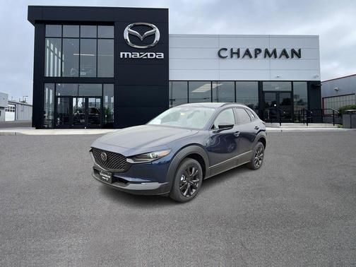 Deep Crystal Blue Mica 2026 Mazda CX-30 Premium Package
