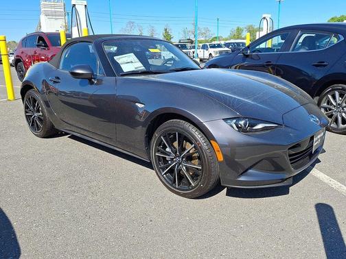 Machine Gray Metallic 2026 Mazda MX-5 Miata Grand Touring
