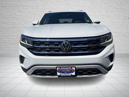 Pure White 2020 Volkswagen Atlas Cross Sport 2.0T S