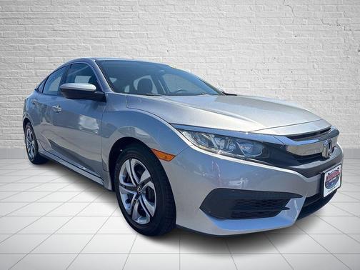 Silver 2017 Honda Civic LX