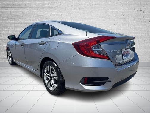 Silver 2017 Honda Civic LX