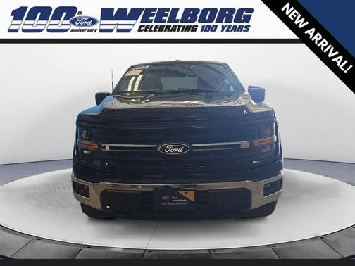 AGATE BLACK METALLIC 2025 Ford F-150 XLT