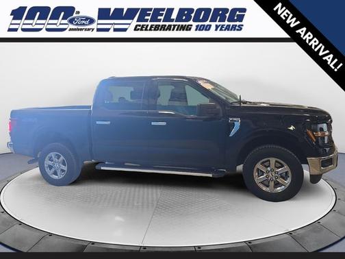 AGATE BLACK METALLIC 2025 Ford F-150 XLT