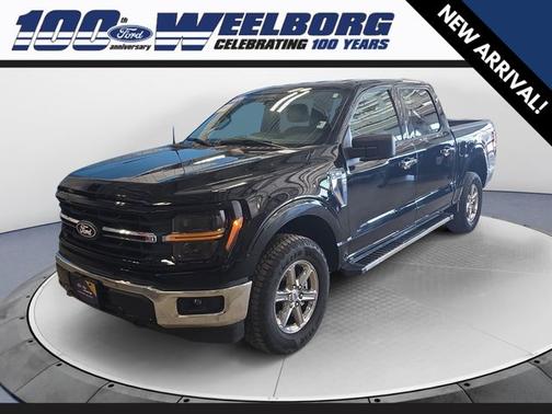 AGATE BLACK METALLIC 2025 Ford F-150 XLT
