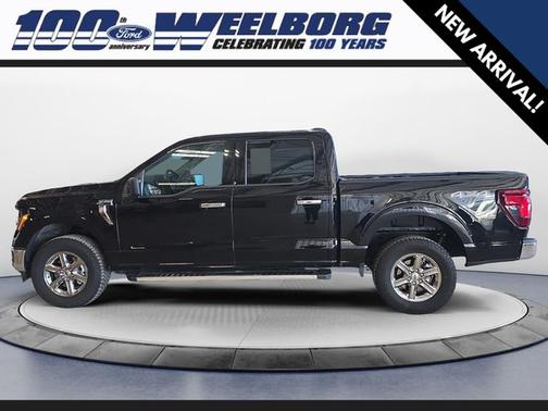 AGATE BLACK METALLIC 2025 Ford F-150 XLT