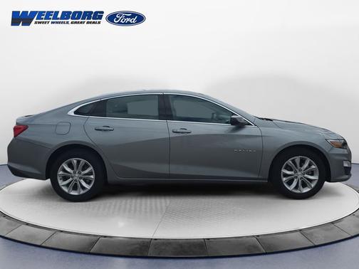 Sterling Gray Metallic 2024 Chevrolet Malibu LT W/1LT
