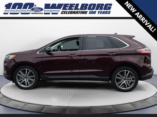 BURGUNDY VELVET MET TINT CC 2024 Ford Edge TITANIUM