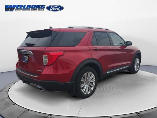 RAPID RED MET TINTED CC 2024 Ford Explorer LIMITED