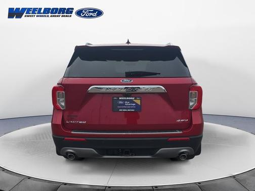 RAPID RED MET TINTED CC 2024 Ford Explorer LIMITED