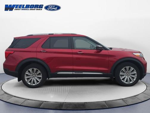 RAPID RED MET TINTED CC 2024 Ford Explorer LIMITED