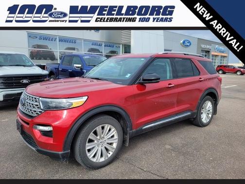 RAPID RED MET TINTED CC 2024 Ford Explorer LIMITED