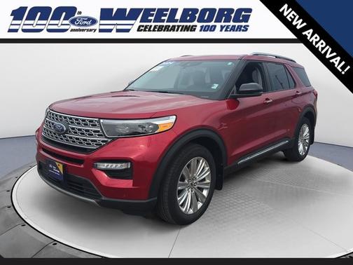 RAPID RED MET TINTED CC 2024 Ford Explorer LIMITED