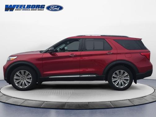 RAPID RED MET TINTED CC 2024 Ford Explorer LIMITED