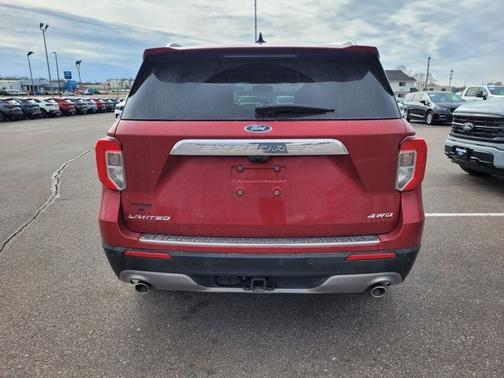 RAPID RED MET TINTED CC 2024 Ford Explorer LIMITED