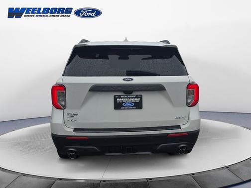 STAR WHITE MET TRI-COAT 2021 Ford Explorer XLT