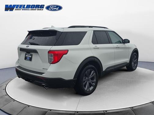 STAR WHITE MET TRI-COAT 2021 Ford Explorer XLT
