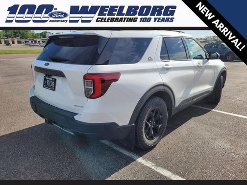 STAR WHITE MET TRI-COAT 2022 Ford Explorer TIMBERLINE