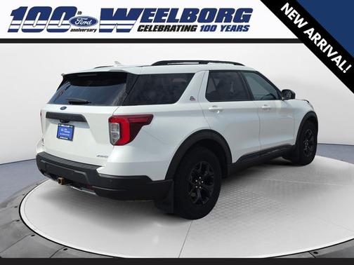 STAR WHITE MET TRI-COAT 2022 Ford Explorer TIMBERLINE