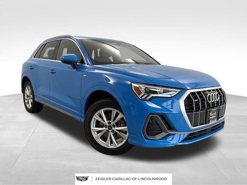 Turbo Blue 2023 Audi Q3 Premium 45 TFSI S line quattro Tiptronic