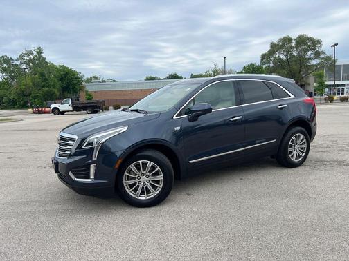 Harbor Blue Metallic 2018 Cadillac XT5 Luxury