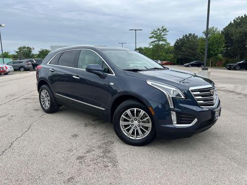 Harbor Blue Metallic 2018 Cadillac XT5 Luxury