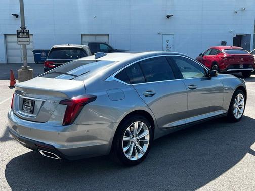 Argent Silver Metallic 2025 Cadillac CT5 Premium Luxury