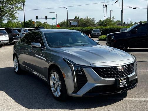 Argent Silver Metallic 2025 Cadillac CT5 Premium Luxury