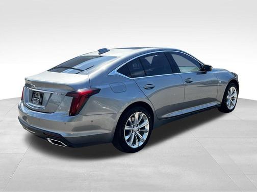 Argent Silver Metallic 2025 Cadillac CT5 Premium Luxury