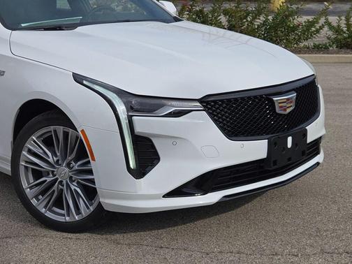 Summit White 2026 Cadillac CT4 Premium Luxury RWD