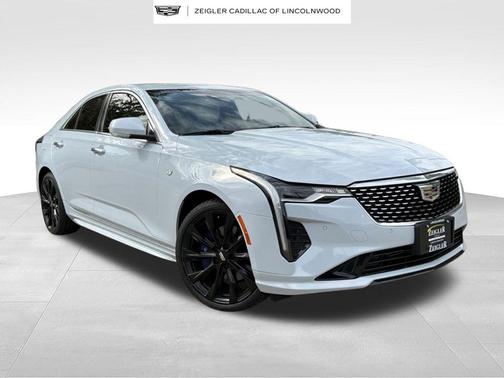 Diamond Sky Metallic 2021 Cadillac CT4 Premium Luxury