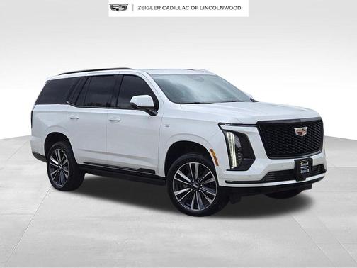 Crystal White Tricoat 2025 Cadillac Escalade Sport