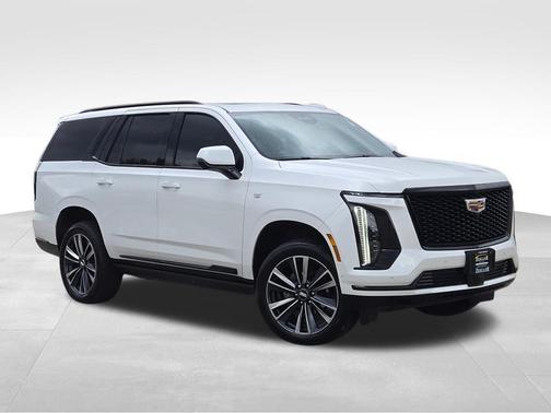 Crystal White Tricoat 2025 Cadillac Escalade Sport