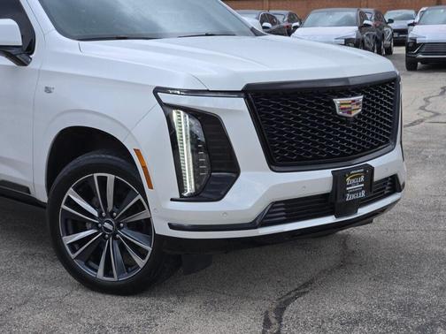 Crystal White Tricoat 2025 Cadillac Escalade Sport