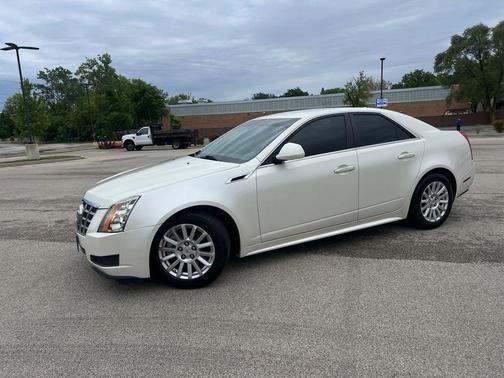White Diamond Clearcoat 2013 Cadillac CTS Luxury
